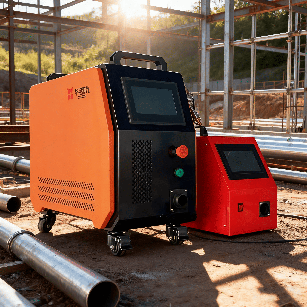 Паметна ручна машина за ласерско заваривање 800В 1200В ваздушно хлађена за апликације танког лима